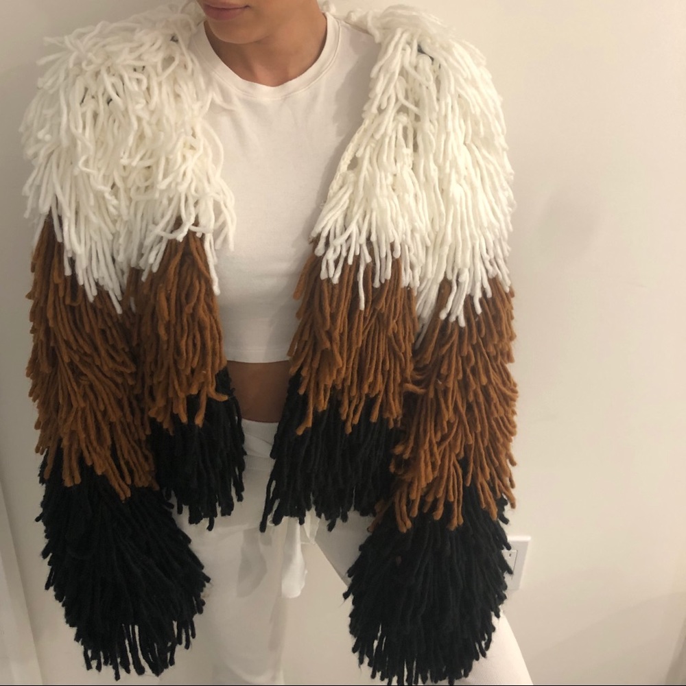 Misguided furry jacket